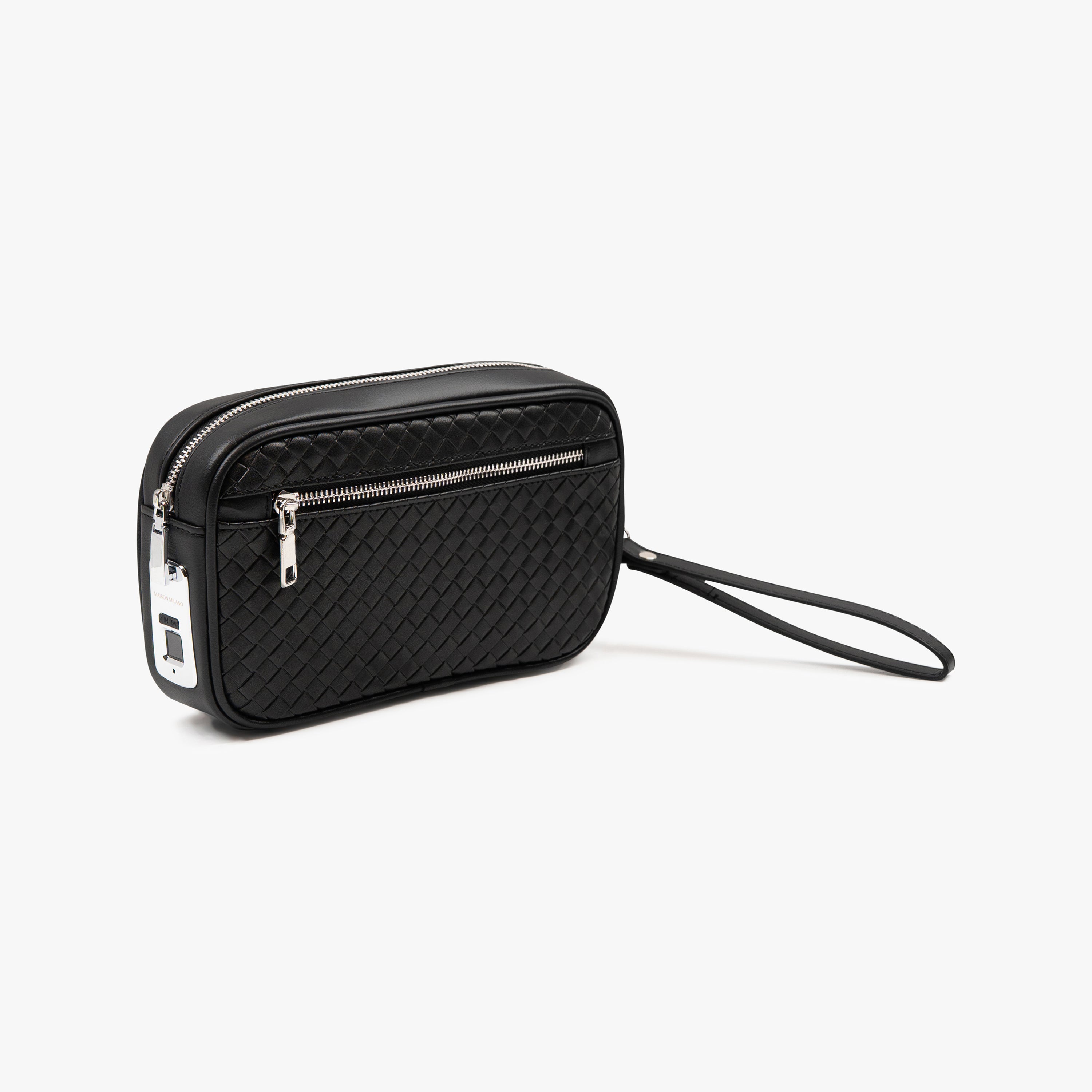 Milano Vita SecureTouch Leather Bag with a Fingerprint Lock