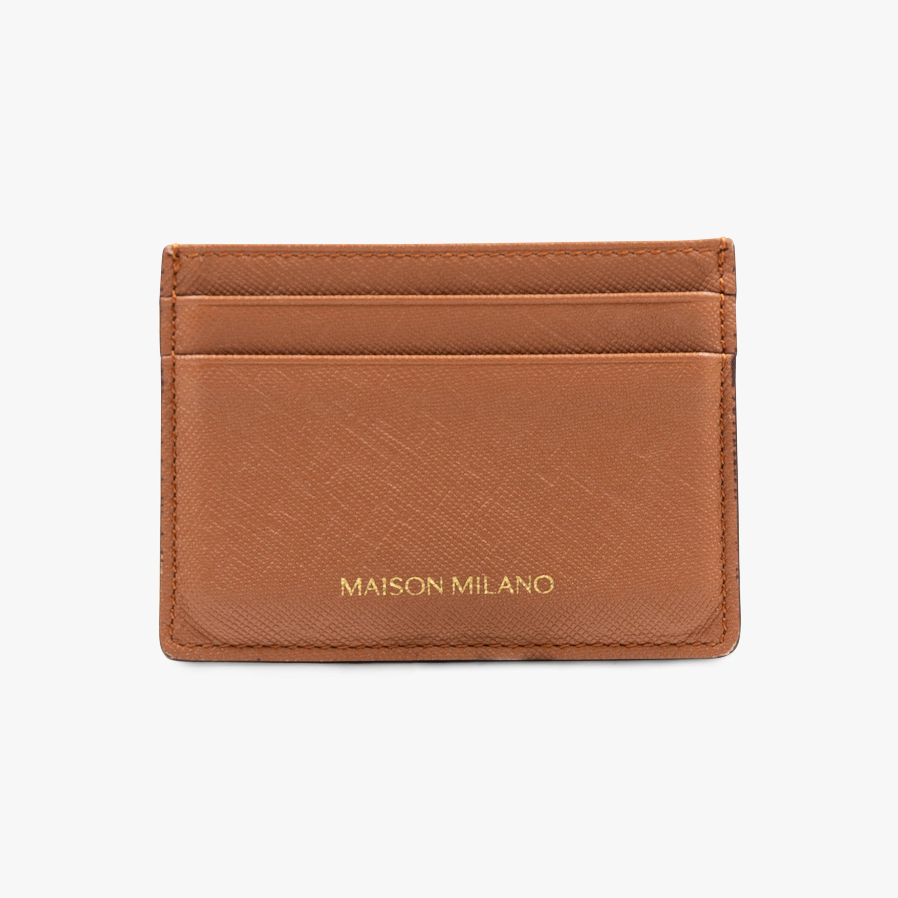 Kartenhalter aus Saffiano-Leder